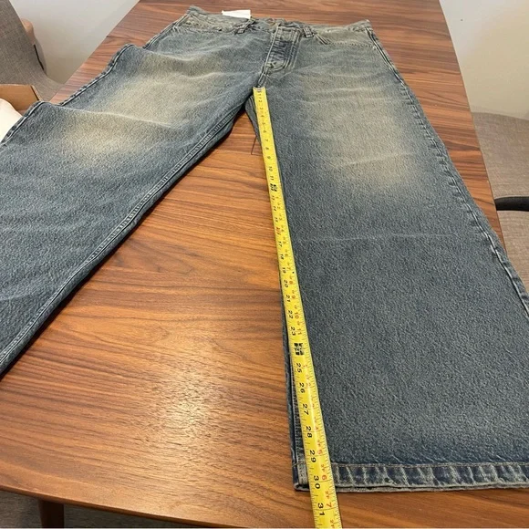 HOPE skid jeans Wide-Leg Blue Jeans - Picture 5 of 14